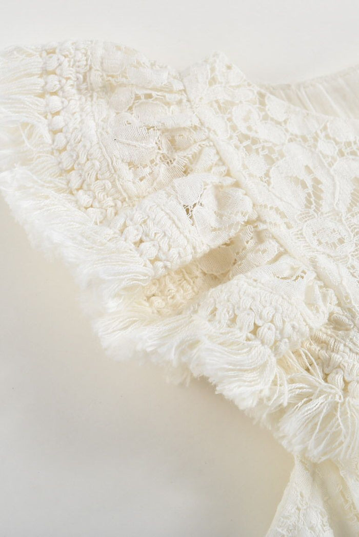 Robe Janice Cream Lace