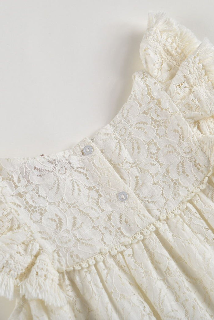 Robe Janice Cream Lace