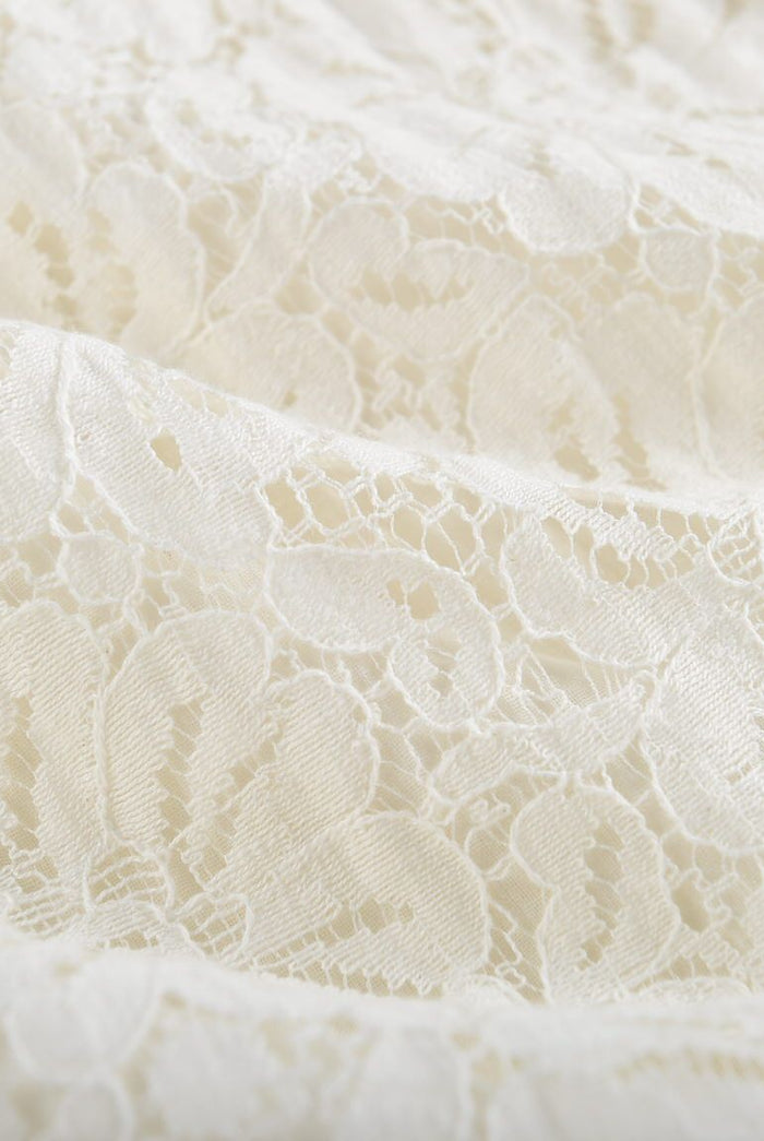 Robe Janice Cream Lace