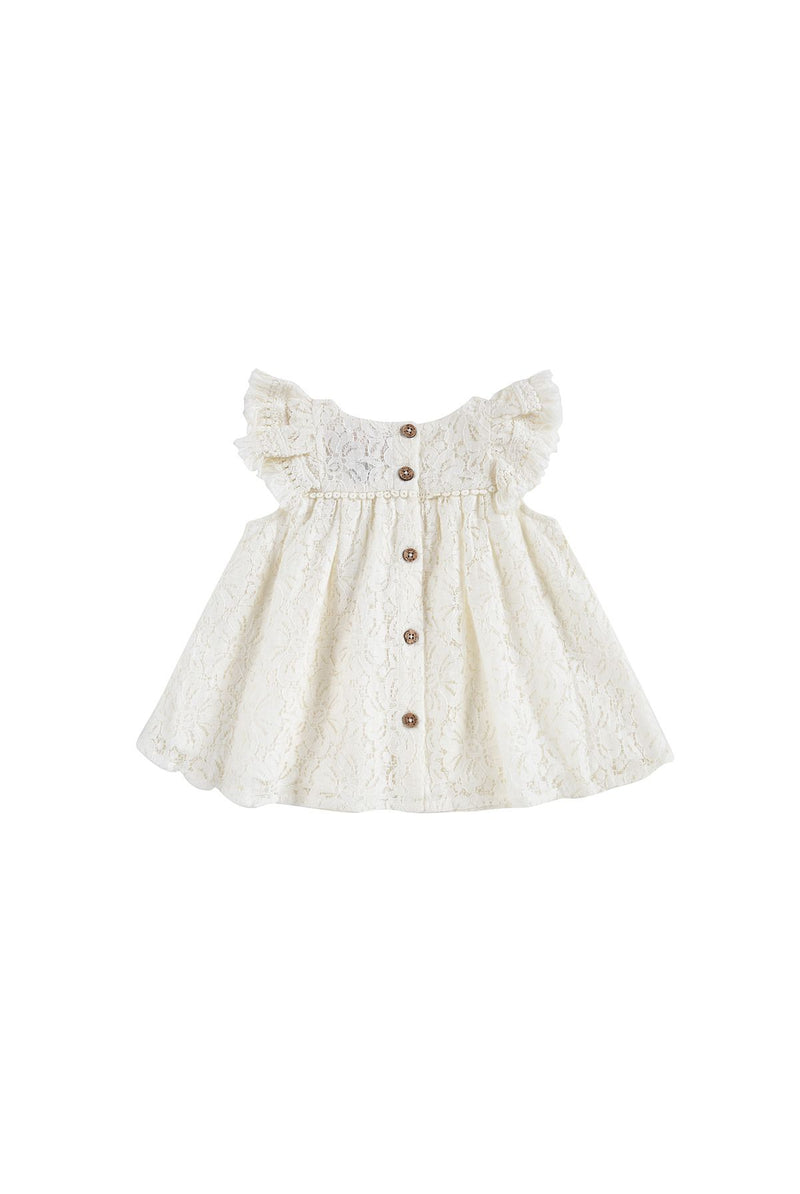 Robe Janice Cream Lace