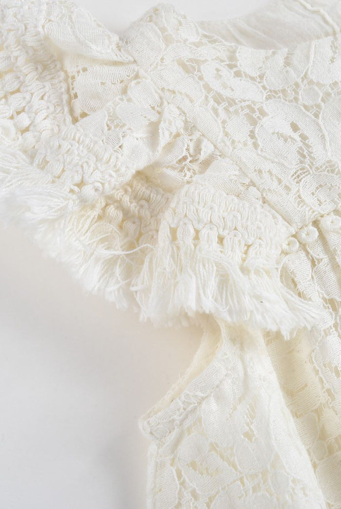 Robe Janice Cream Lace