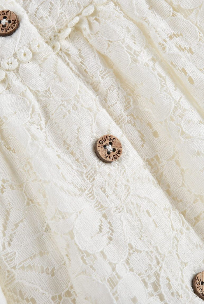 Robe Janice Cream Lace
