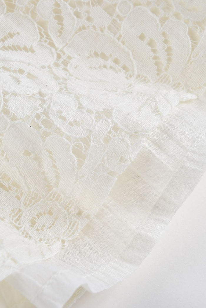 Robe Janice Cream Lace