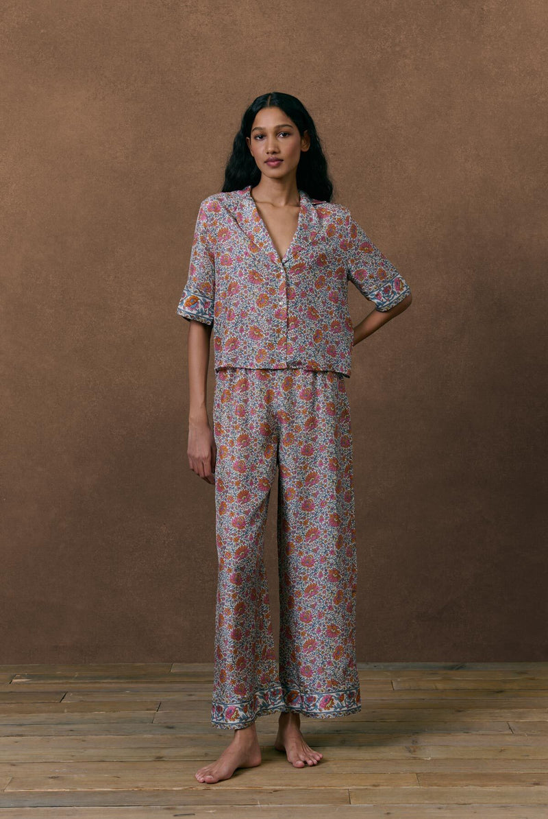 Haut De Pyjama En Soie Loulou