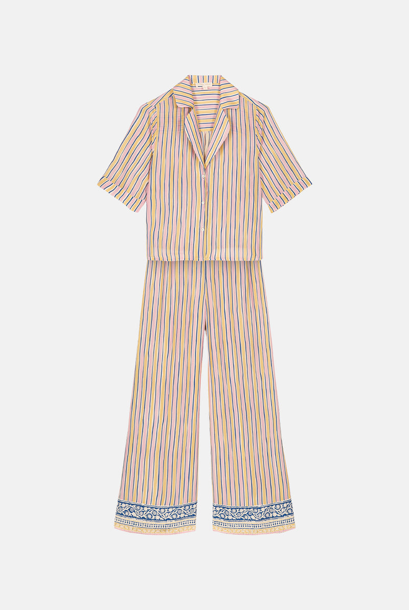 Ensemble De Pyjama En Soie Louka