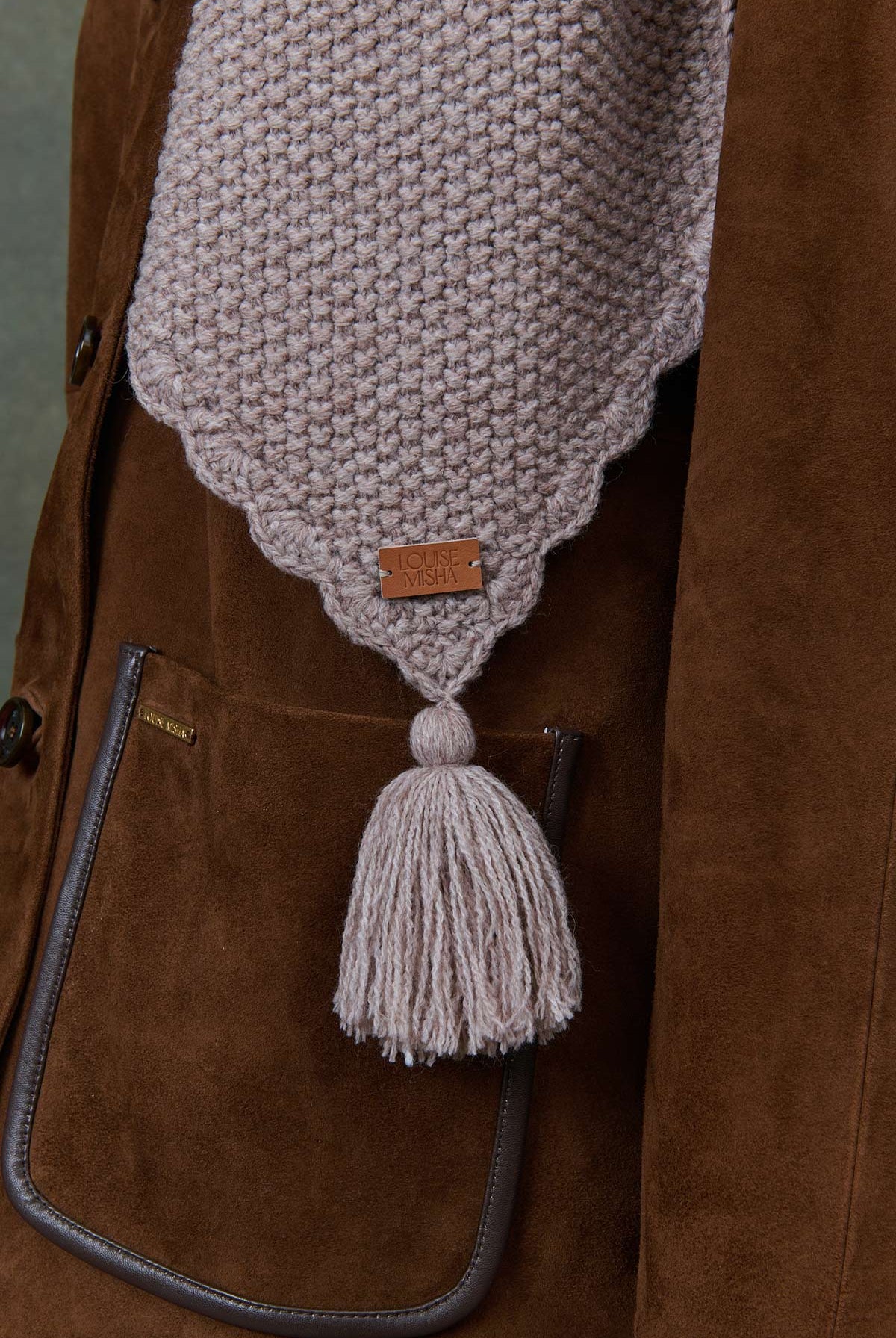 Écharpe Pompon