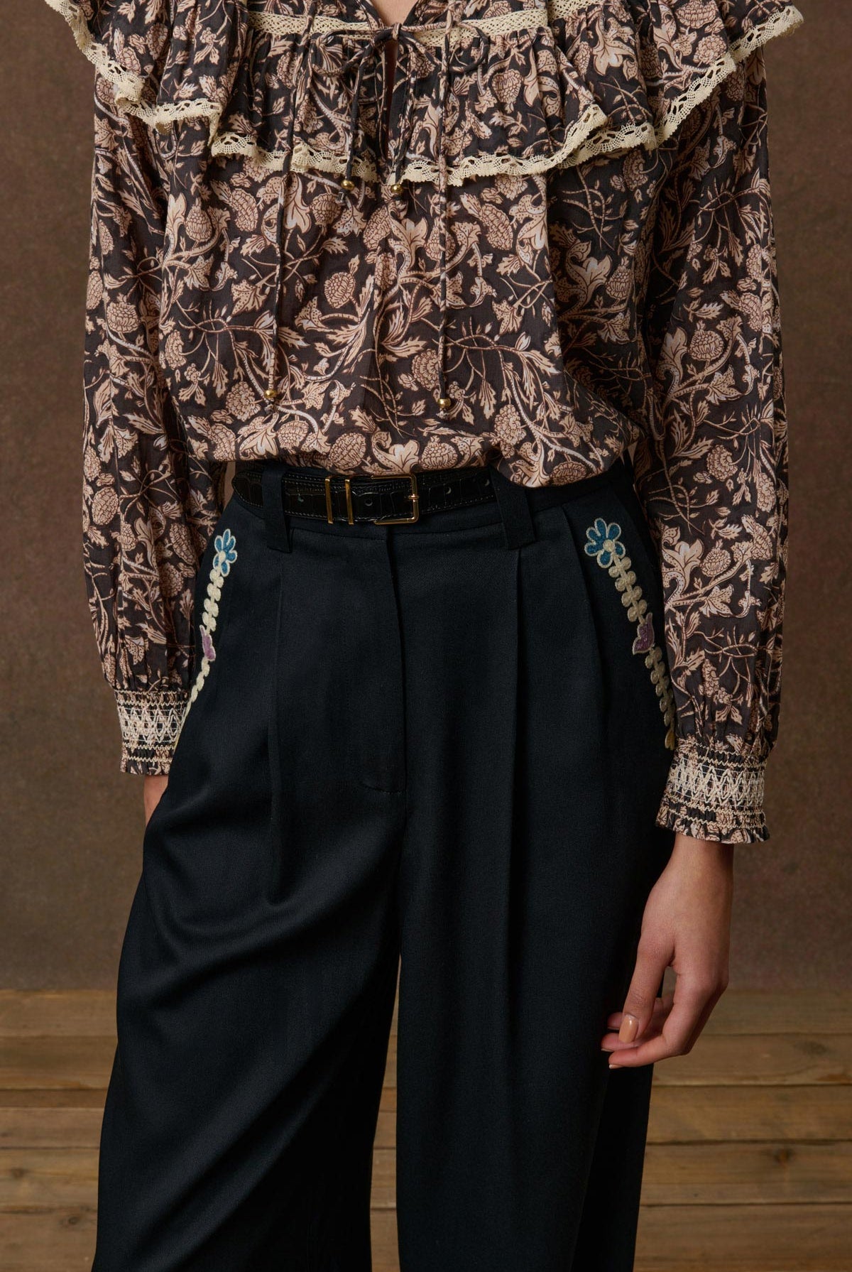 Andrija Leather Belt